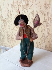 1 santon ancien habillé  le