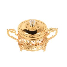 1 sucrier en métal avec