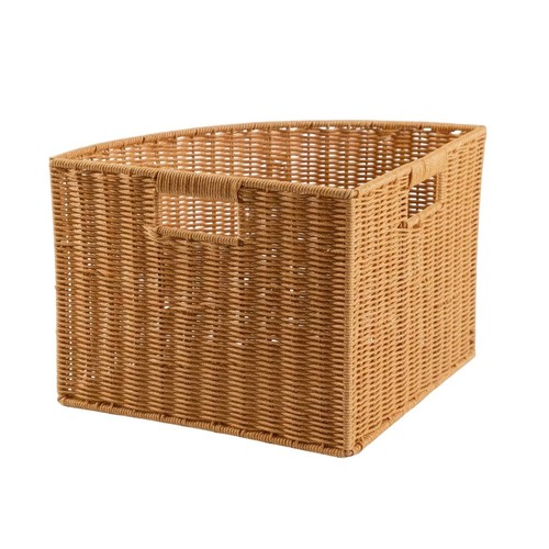Panier angle tressé - d'angle,