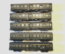 Rame de 5 voitures de la DB type Umbau à bogies - ROCO