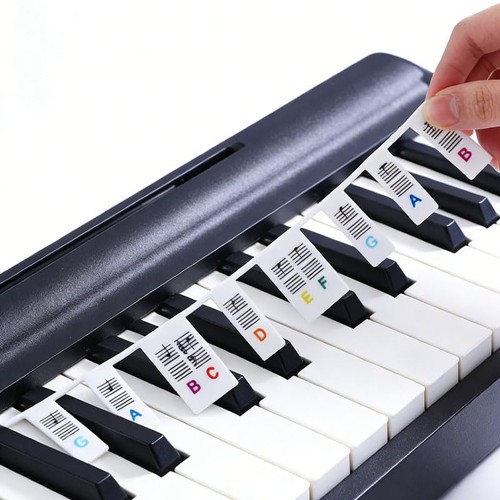 Notes piano clavier - de,