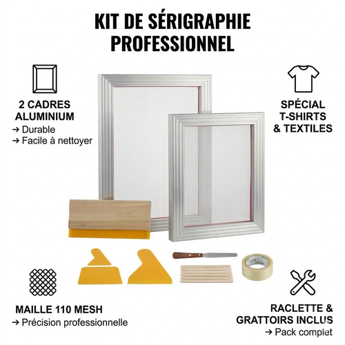 Kit sérigraphie vevor - kit,