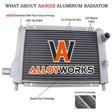 2 Rangées Aluminium Radiateur Pour MINI COOPER S MPI 1275/1.3L 97-01 1998 MT