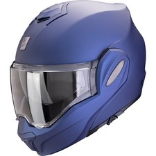 Casque De Moto Intégral M - Scorpion EXO-TECH EVO PRO Uni - Bleu Métallique Mat