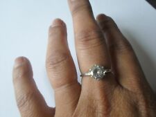 bague en argent massif