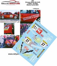 DECALS 1/18 REF 0386 CITROEN