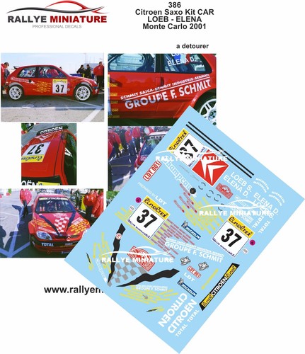 Decals ref 0386 citroen - 0386,