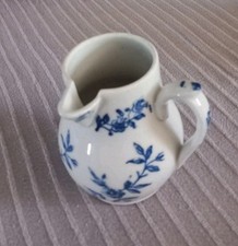 POT À LAIT/CRÈME ANCIEN  ST UZE DECOR BLEU TBE