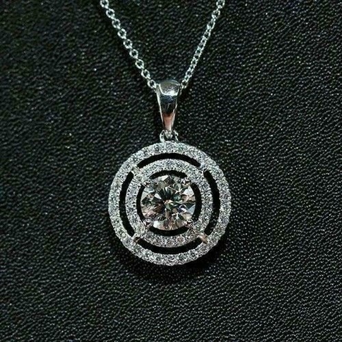 Pendentif mariage halo - pendentif,