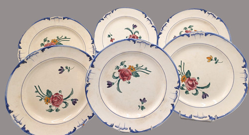 Lot assiettes longchamps - assiettes,