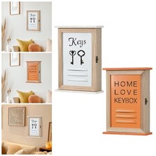 Porte-clés bois pour couloir