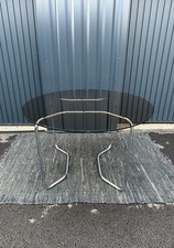 ROCHE BOBOIS / TABLE CHROME /