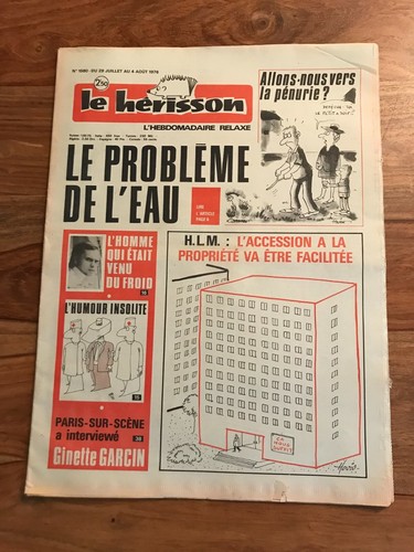 Journal hérisson 1580 - hérisson, n°