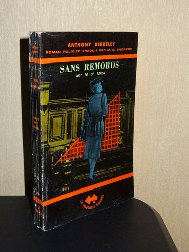 Sans remords anthony - -,