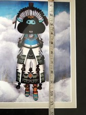 Native Zuni Lithogragh