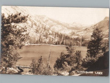 Carte Postale RPPC Vue Du Lac Washburn Vers 1950