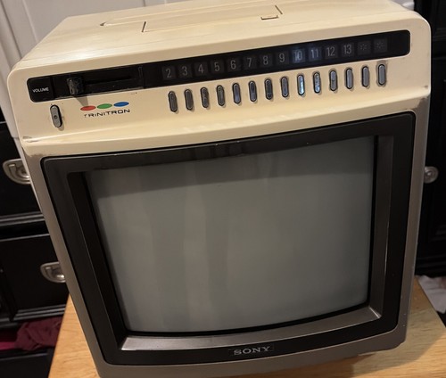 Vintage sony trinitron 1206 - vintage,