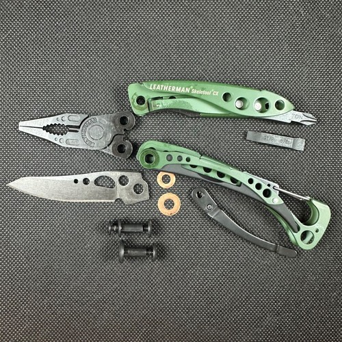 New parts green leatherman - new,