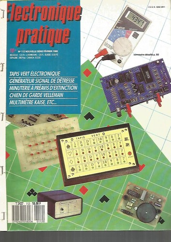 Electronique pratique 112 - electronique, n°112