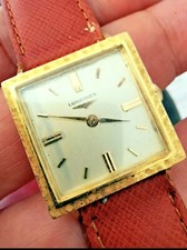 MONTRE WATCH LONGINES ART DECO OR 18CT SOLID GOLD 18K MOV 19.4 VINTAGE 1950