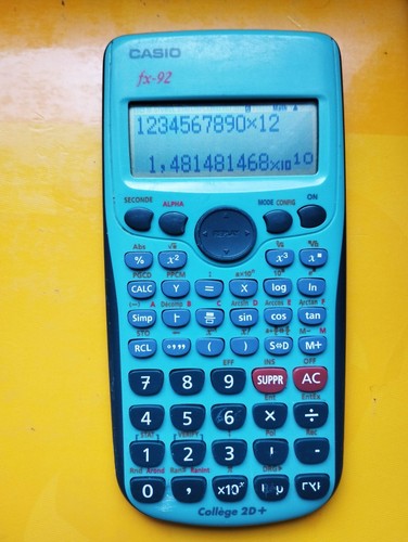 Casio calculatrice - casio,