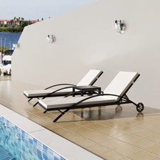 Chaises Longues Table Résine