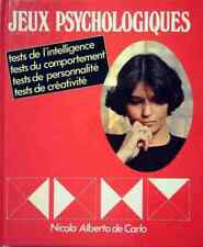 Jeux psychologiques - Nicola Alberto de... - V137872