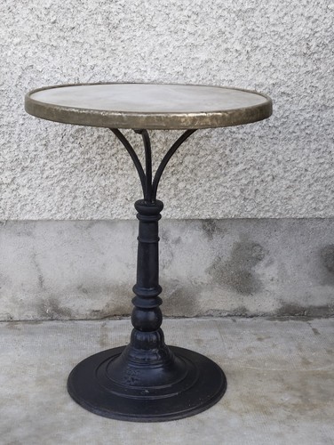 Ancien gueridon bistrot debut - ancien,