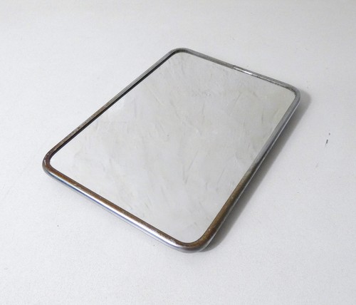 Miroir barbier métal - miroir, de