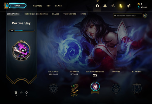 Compte league legends - league,