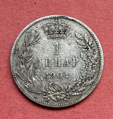Monnaie dinar 1904 serbie - 1,