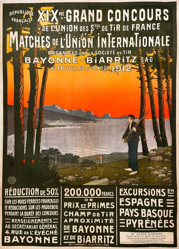Affiche ancienne originale - affiche, –