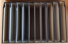 10x Poussée Cassette Cartouche de Protection Gbe Divers Pays 33,5x30,5cm