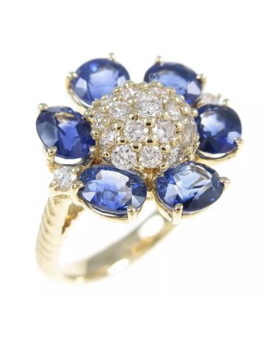 Exceptionnelle bague saphir - exceptionnelle,