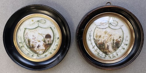 Pendant miniature tableaux - pendant,