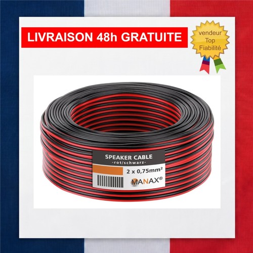 Manax câble enceinte 2x0 - manax, 2x0,75