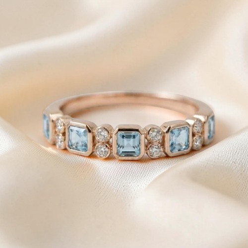 Bague minimaliste sertie - sertie, à