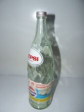 ancienne bouteille pepsi cola 1 litre / magnétoscope continental édisson