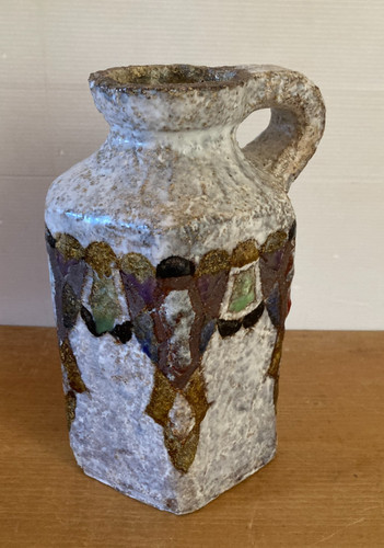 Lourd pichet vase - , en