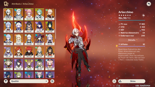 Compte genshin impact - compte,