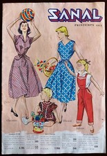 CATALOGUE SANAL 1955  LA