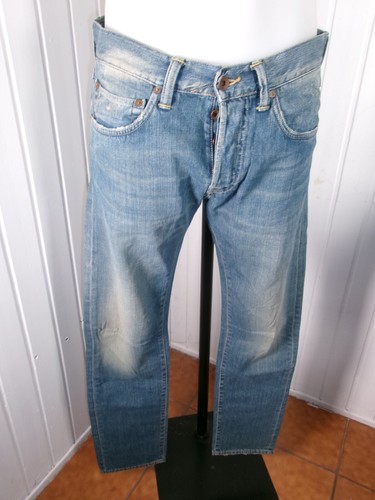 Jeans taille médium relax