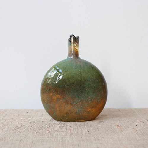 Vase verre soufflé - verre,