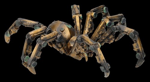 Steampunk figurine araignée - steampunk,