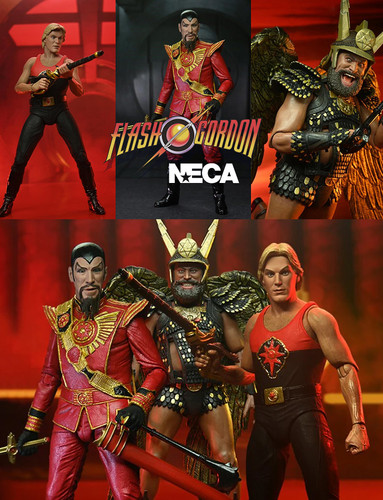 Figurines neca film flash - film,