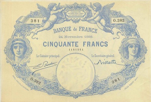 087 francs type 1884 - 087), 50