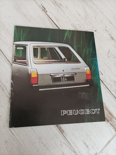 Catalogue brochure peugeot - /,