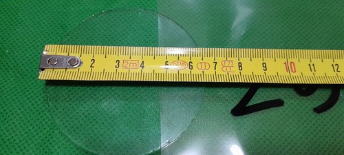 Ancien verre phare plat - 1,