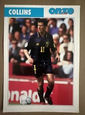 JOHN COLLINS Card – CELTIC GLASGOW – 1996 – ONZE MONDIAL – Scottish