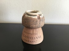 Cendrier en céramique forme bouchon champagne Castellane